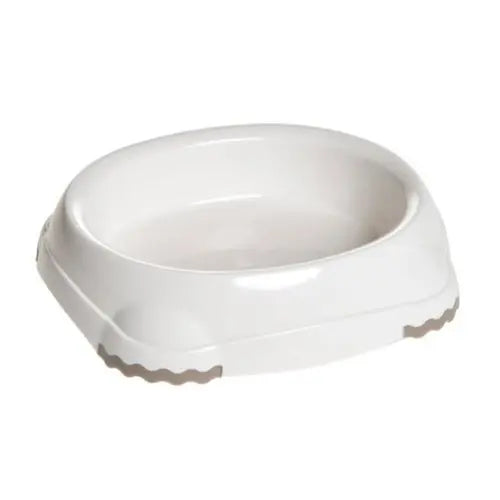 Plastskål Hvid