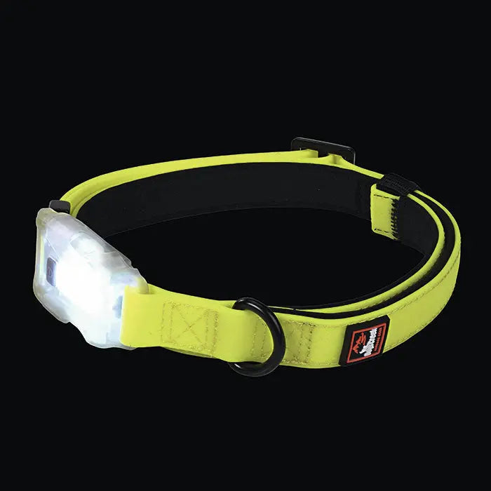USB lyshalsbånd Polar Light S ca 300 m synlighed gul