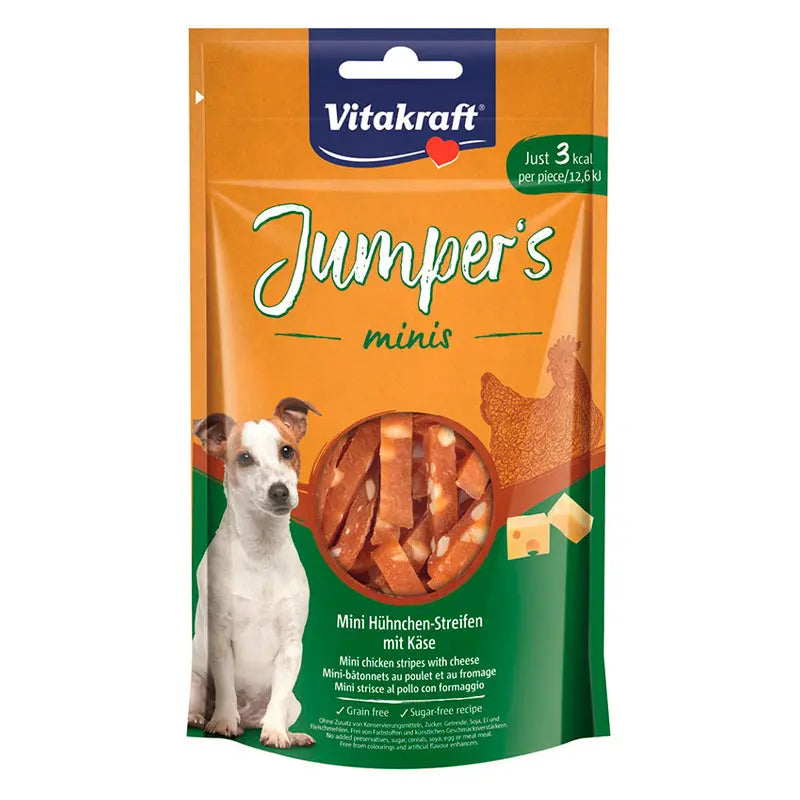 Jumpers mini Kylling/ost 80 g