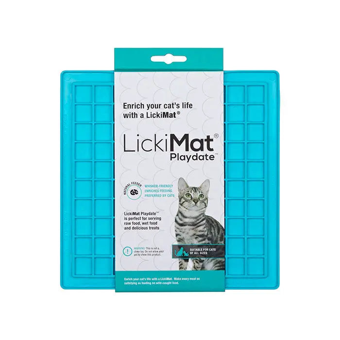 LickiMat Playdate Kat 20 cm turkis