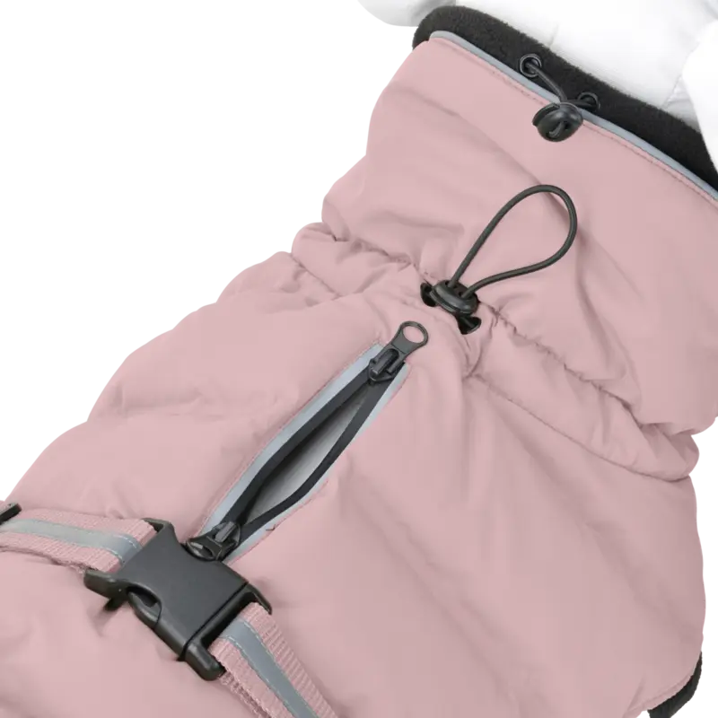 Vinterjakke Delia 65 cm rose