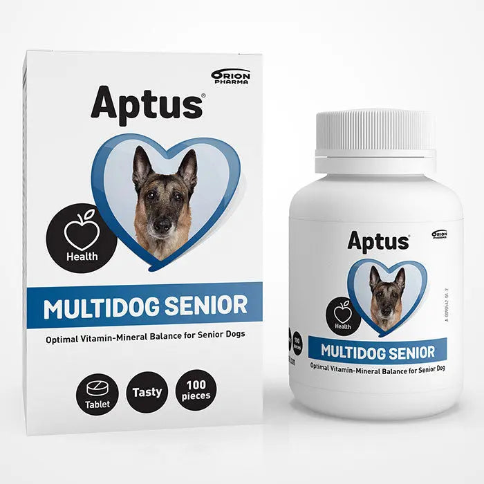 Multidog Senior tabletter Vitamin/mineraltilskud, 100 tbl