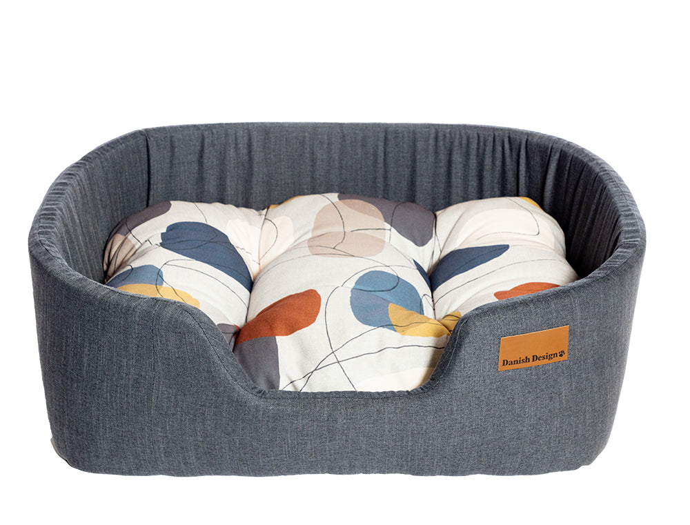 Colour Block Silver Lux mørkegrå