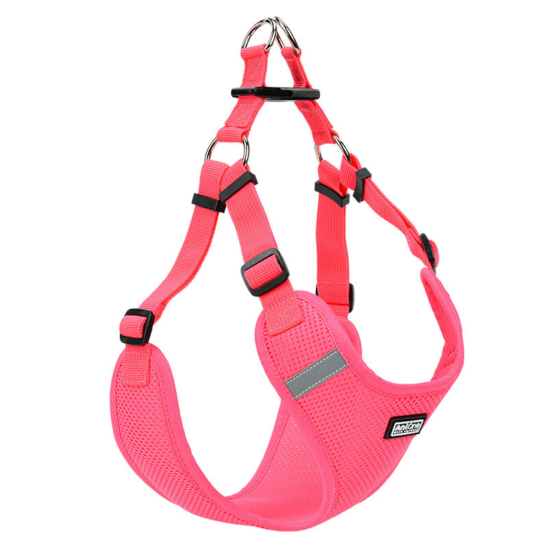 Nylonsele mesh 54-78 cm pink