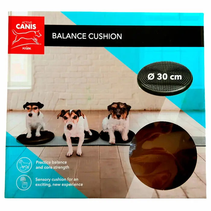 Balancepude grå 30 cm inkl. pumpe